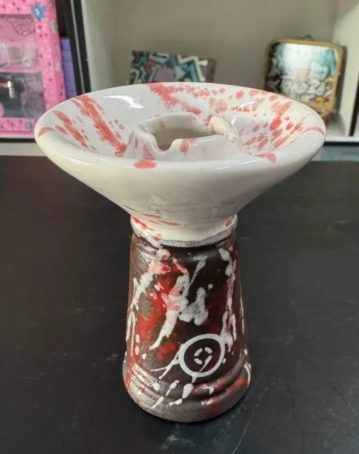 Rosh Mukabowl - Mukabowl Branco com detalhes vermelho