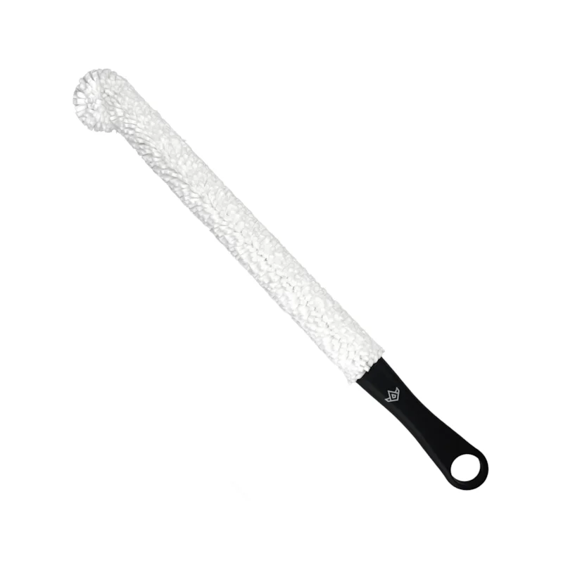Acessórios para narguile - Escova Luxx Média Clip para Limpeza de Base Preto