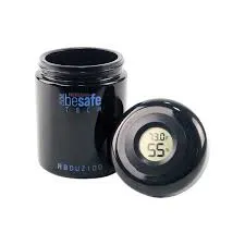 Potes Herméticos - Pote de Vidro UV Abduzido BeSafe Tech 250ml
