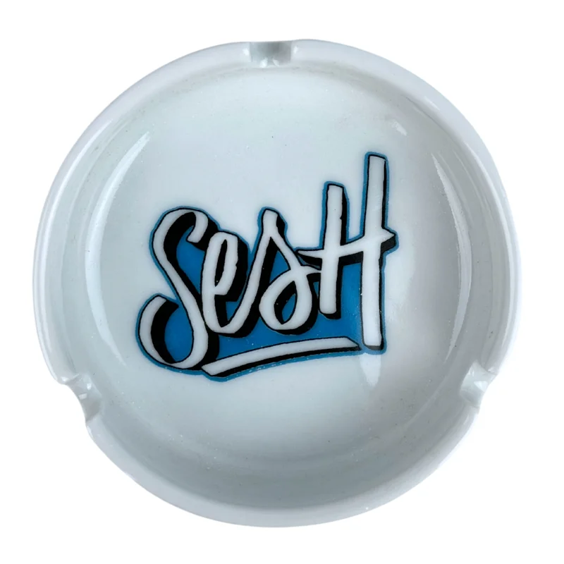 Cinzeiros - Cinzeiro de Porcelana Sesh Modelo 3