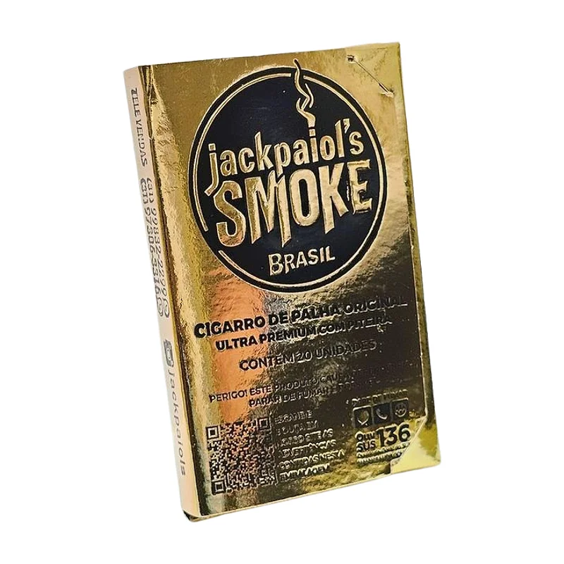 Palheiros - Palheiro Jack Paiols Smoke Brasil - Gold c/20un