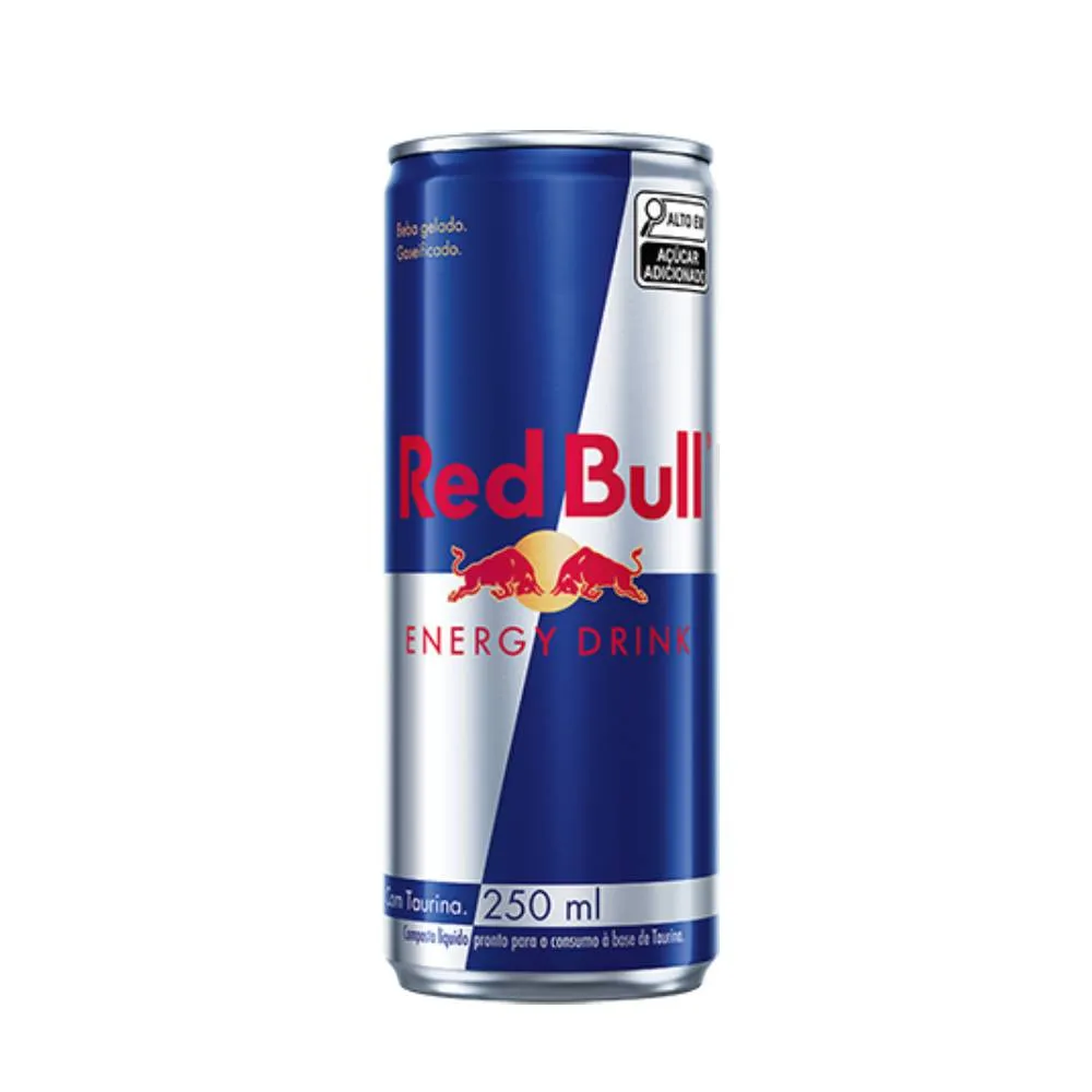 Energético Red Bull Sabores 250ml - Red Bull Energy Drink Tradicional 250ml