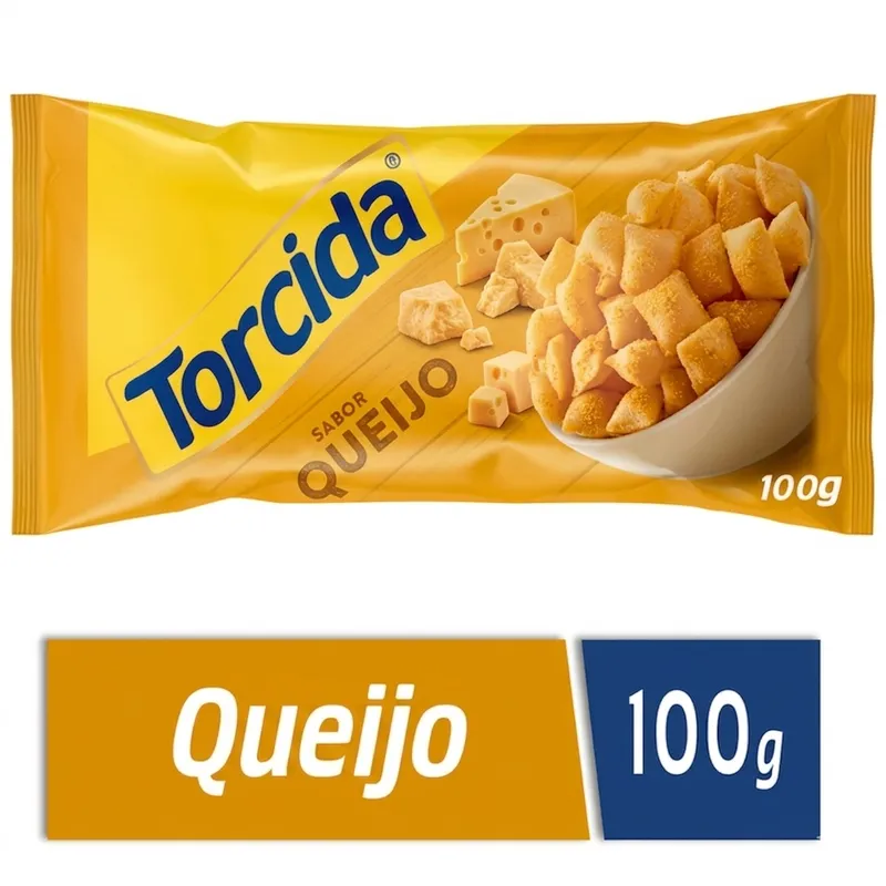 Salgadinho Torcida Queijo 100g