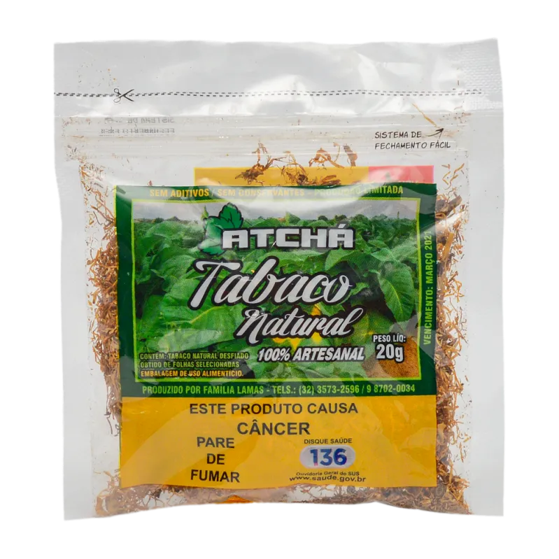 Tabacos E Fumos - Tabaco Atcha natural