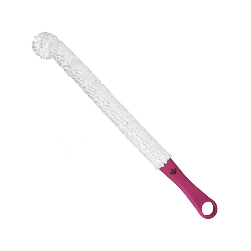 Acessórios para narguile - Escova Luxx Média Clip para Limpeza de Base Rosa