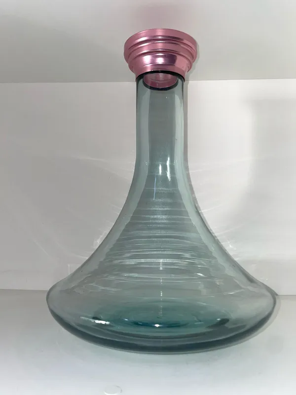 Vaso GIM 30cm - Vaso GIM transparente com bocal rose