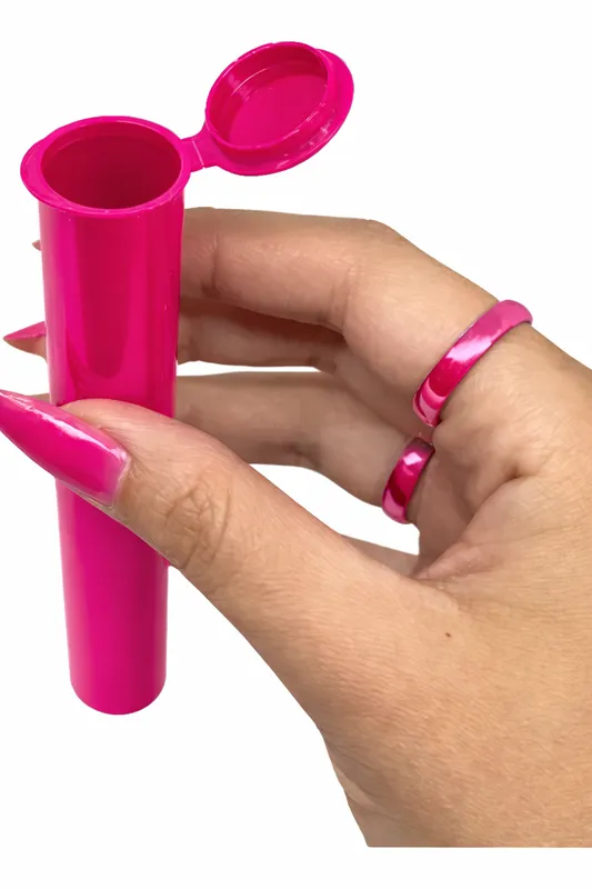 Porta cigarros - Tubete Rosa