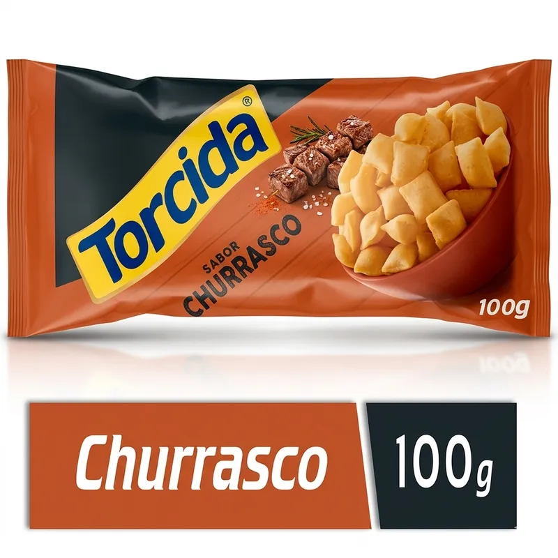 Salgadinho Torcida Churrasco 100g