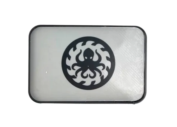 Bandejas - Bandeja 3D Pikraken Pequena Cinza