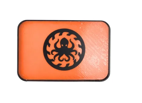 Bandejas - Bandeja 3D Pikraken Pequena Laranja