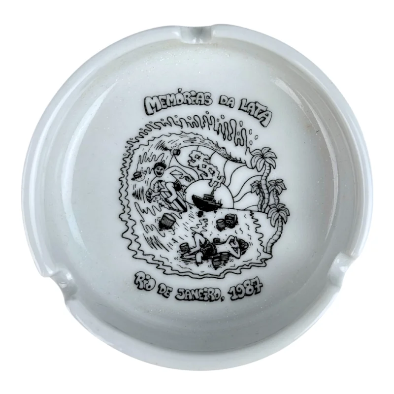 Cinzeiros - Cinzeiro de Porcelana Sesh Modelo 4
