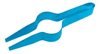 Pegador de carvão - Pegador simples azul bebe