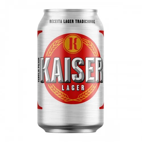 Cerveja Kaiser Pilsen Lata 350ml