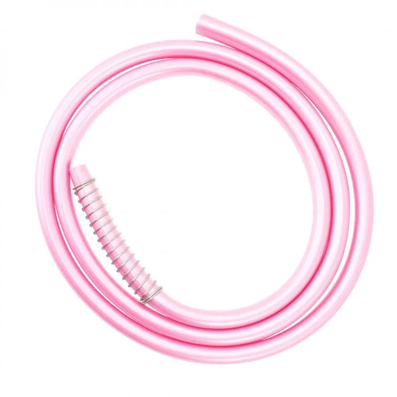 Piteiras e kits com mangueira - Mangueira anti chama rosa claro