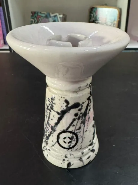 Rosh Mukabowl - Mukabowl Branco com detalhes em preto