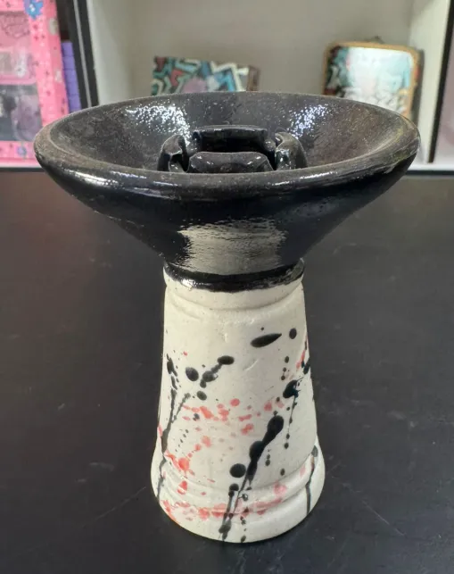 Rosh Mukabowl - Mukabowl Preto com detalhes em preto e vermelho
