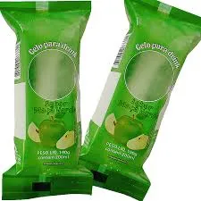 Gelo de maça verde