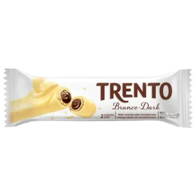 chocolates - trento 29g chocolate branco dark