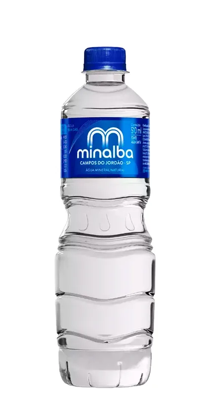 Agua Minalba 510ml sem gas