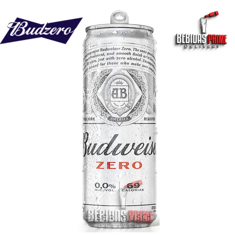 Budweiser Zero Álcool Lata 350ml