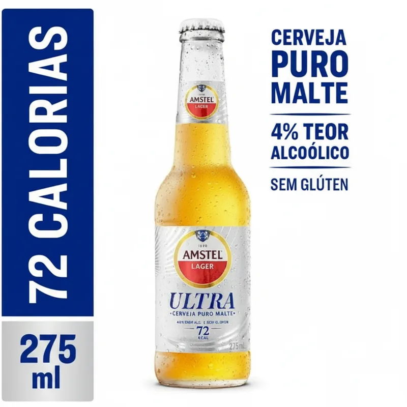 Amstel Ultra Long Neck 275ml