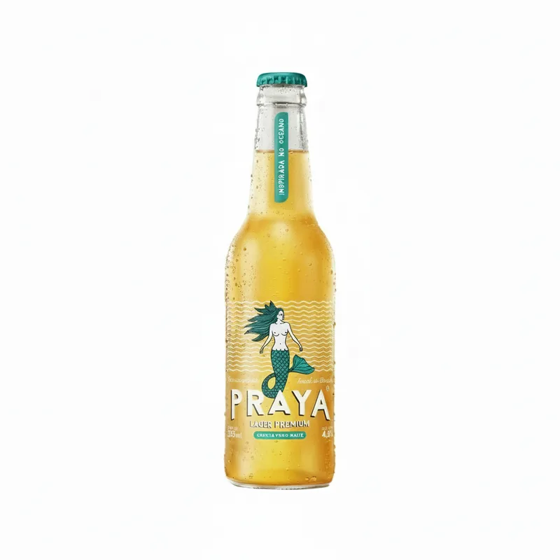 Praya Lager Premium Long Neck 355ml