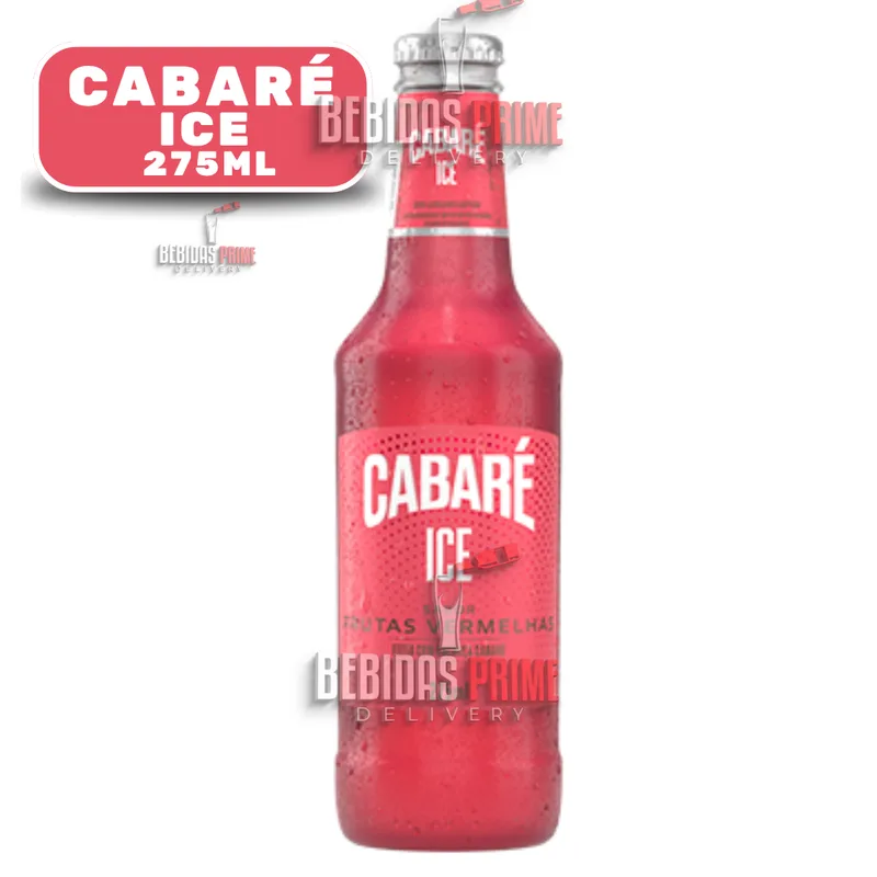 Cabaré Ice Frutas Vermelhas 275ml