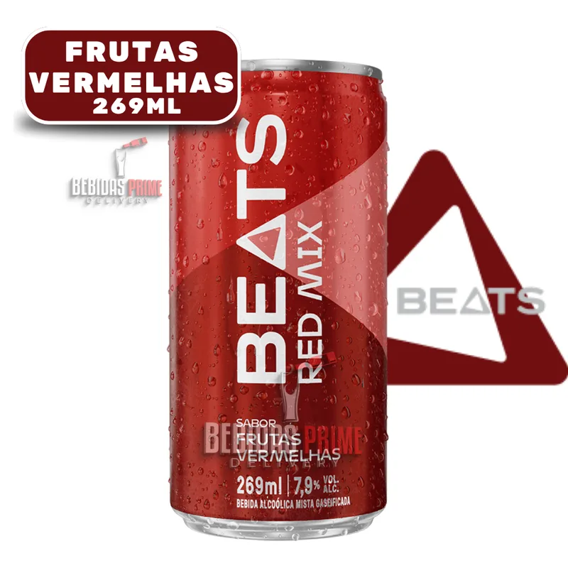 Beats Frutas Vermelhas Lata 269ml