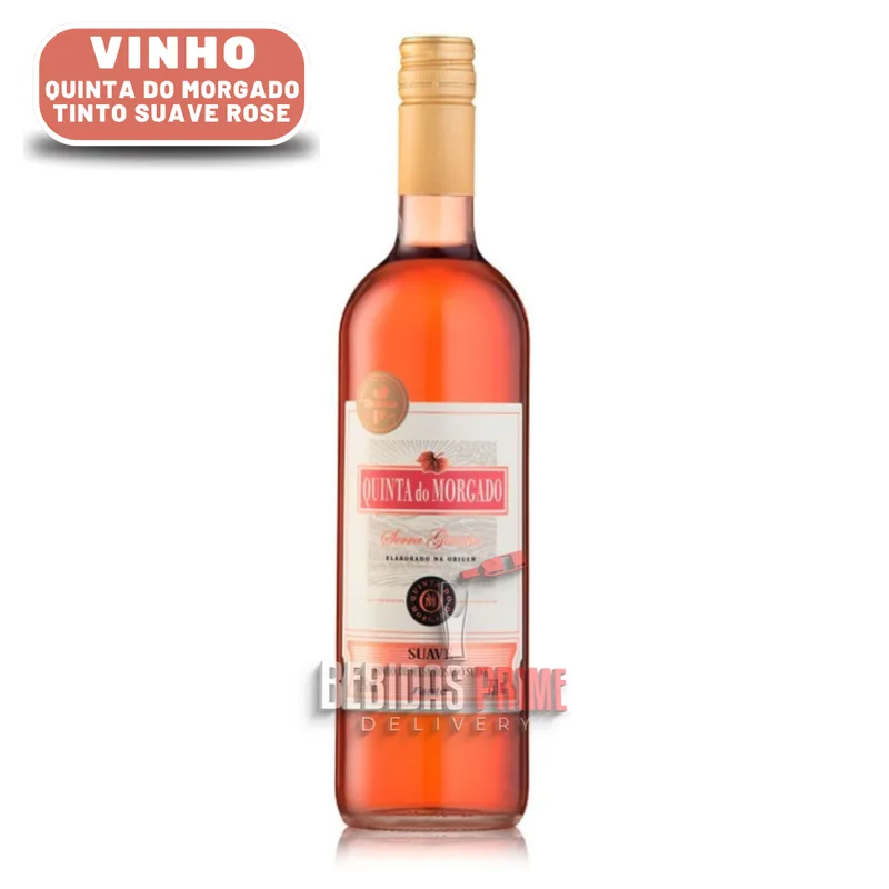 Vinho Quinta do Morgado Rosado Suave 750ml