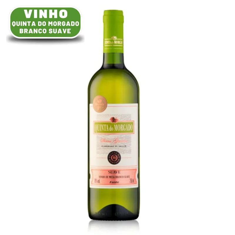 Vinho Quinta do Morgado Branco Suave 750ml