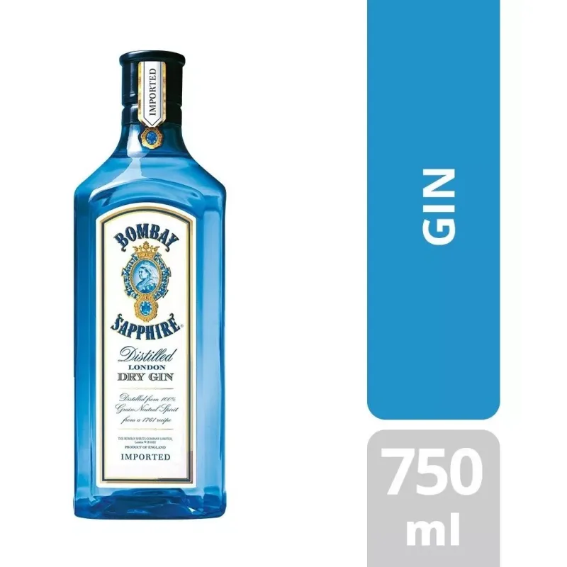 Gin Bombay Sapphire Dry London 750ML