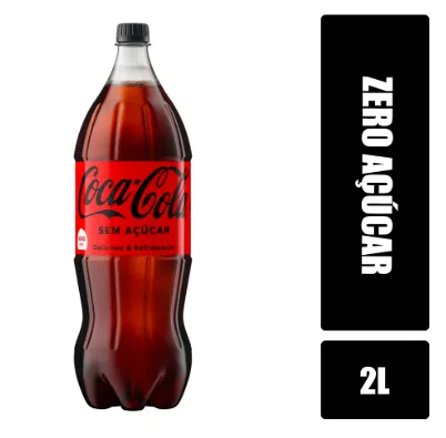 Coca Cola Zero Açucar 2L