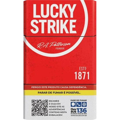 LUCKY STRIKE RED PARTTERSON