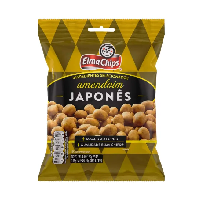 Amendoin Japonês Elma Chips 145g