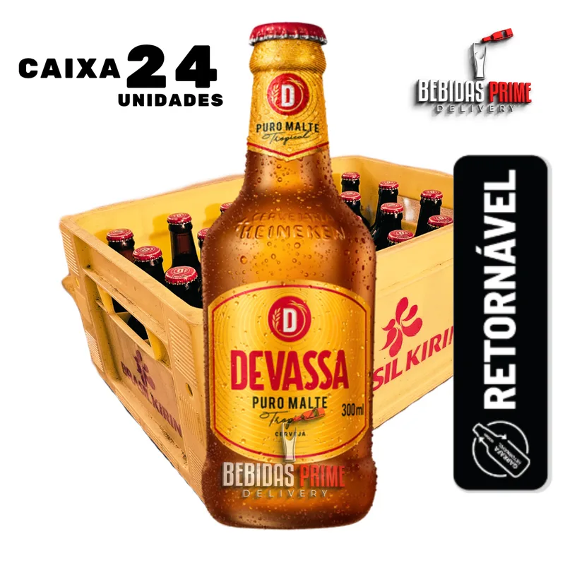 Caixa de Devassa Buchudinha 300ml | 24 Unidades
