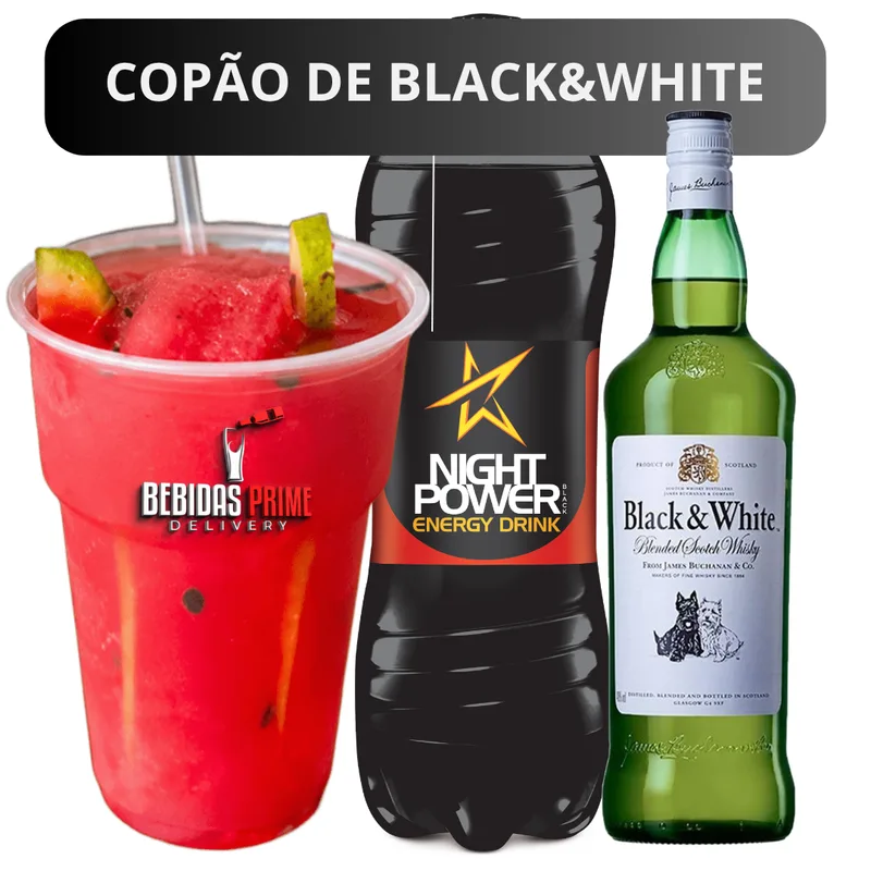 COPAO DE BLACK WHITE COM NIGHT POWER 500ml