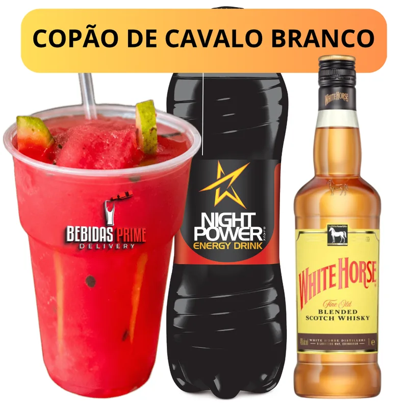 COPAO DE CAVALO BRANCO COM NIGHT POWER 500ml