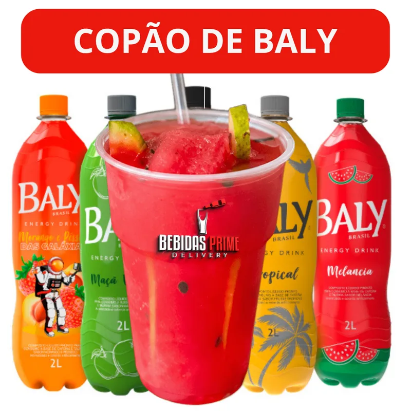 COPAO DE BALY 500ML COM GELO SABOR