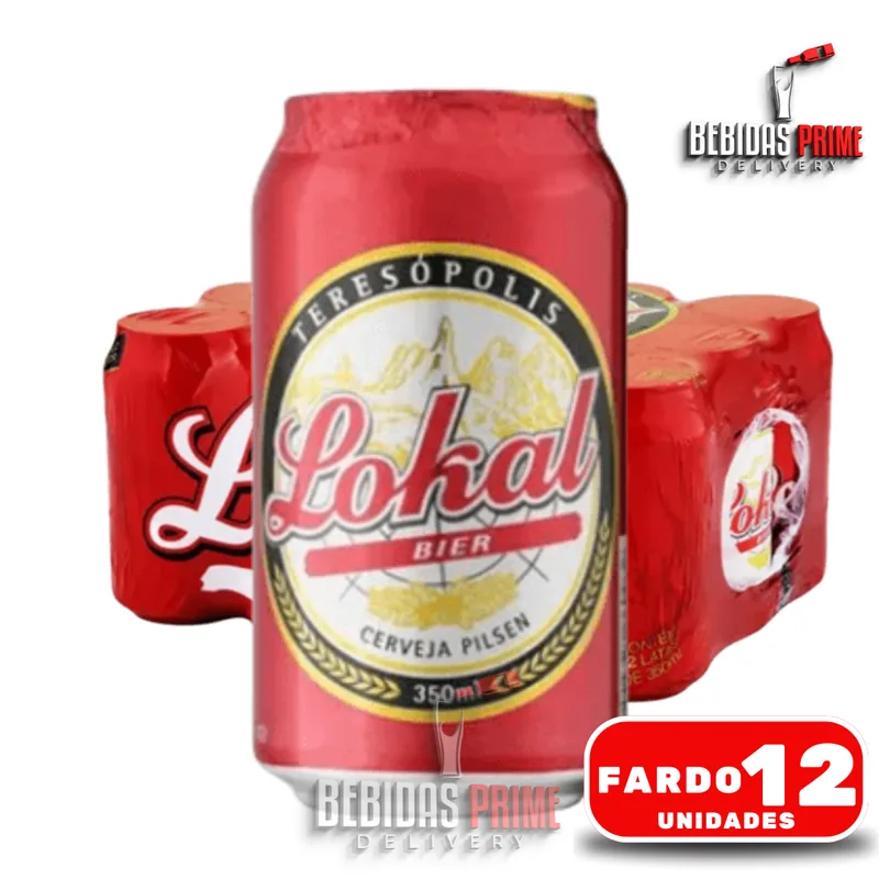 Fardo de Lokal Lata 350ml com 12 Unidades
