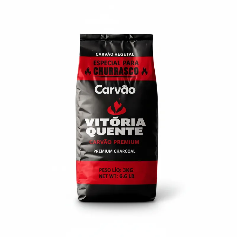 Carvão Vegetal Especial Para Churrasco Pacote - 3kg