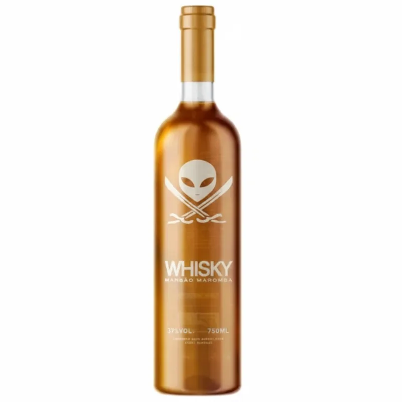 Whisky Mansão Maromba Garrafa de Vidro Premium 750ml