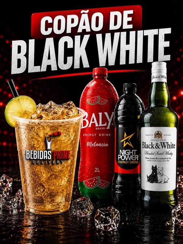 COPAO DE BLACK WHITE 500ml