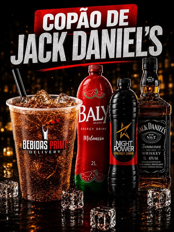 COPAO DE JACK DANIEL'S PRETO