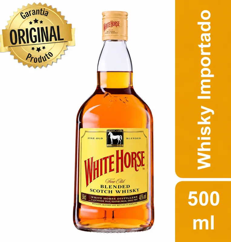 Whisky 8 Anos White Horse 500ml