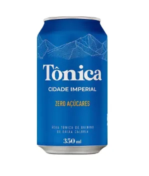 Agua Tonica Cidade Imperial Zero Açúcares Lata 350ml