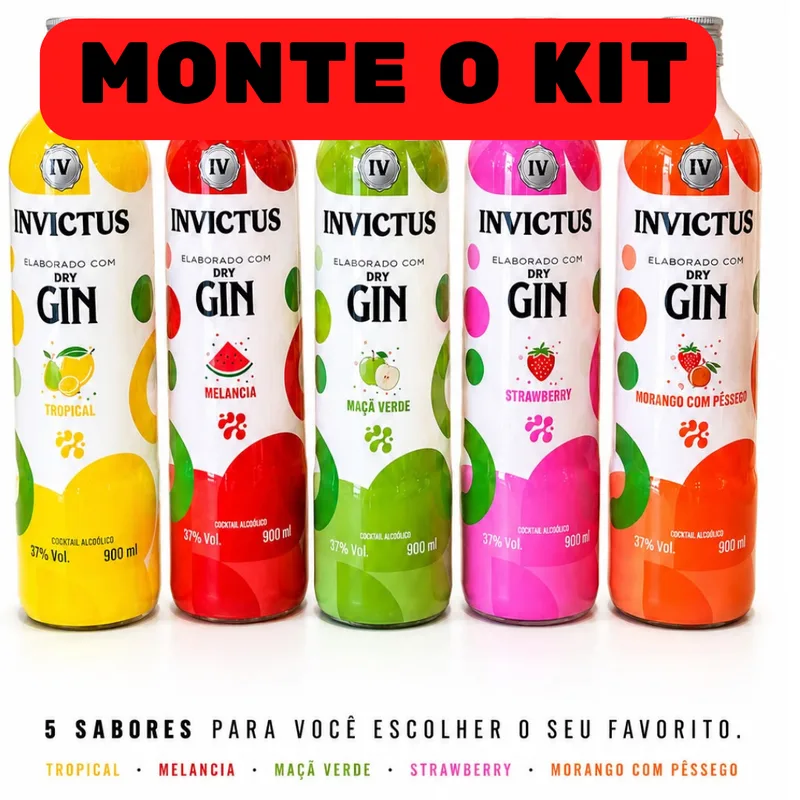 MONTE KIT DE GIN INVICTUS