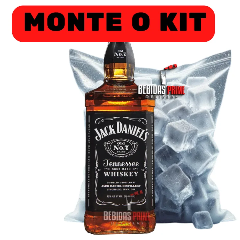 MONTE KIT JACK DANIEL'S PRETO 1L