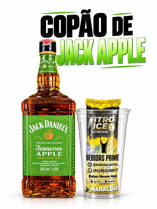 COPAO DE JACK DANIEL'S MACA VERDE