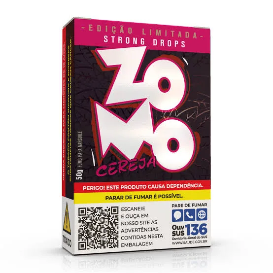 Essencia Zomo Cereja Strong Drops 50g