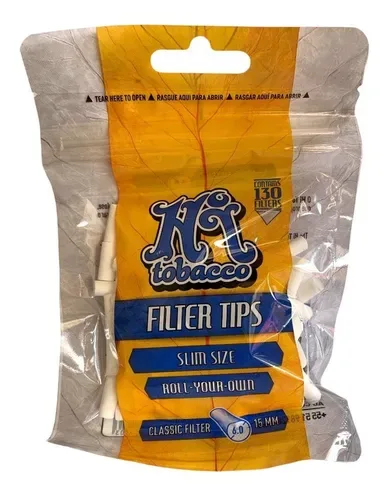 Filtro Hi Tobacco Slim Size 6x15mm